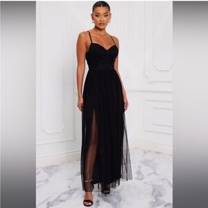 BLACK MAXI DRESS